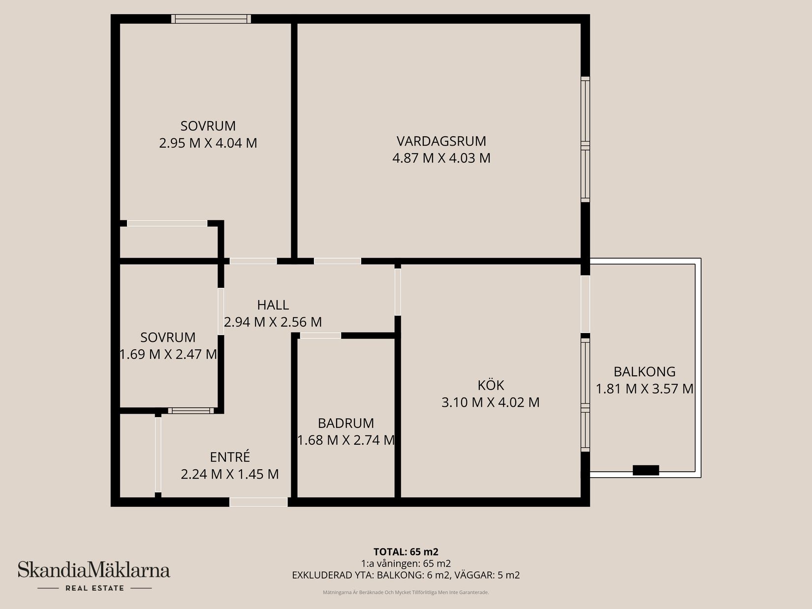 Bostadsrätt, Hasselvägen 21, Charlottesborg, Kristianstad