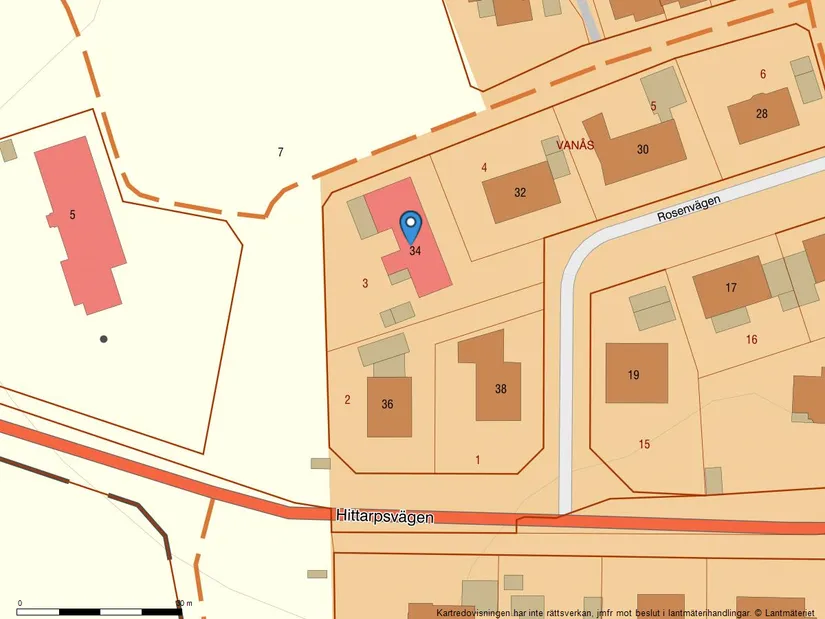 Villa, Rosenvägen 34, Laröd, Helsingborg