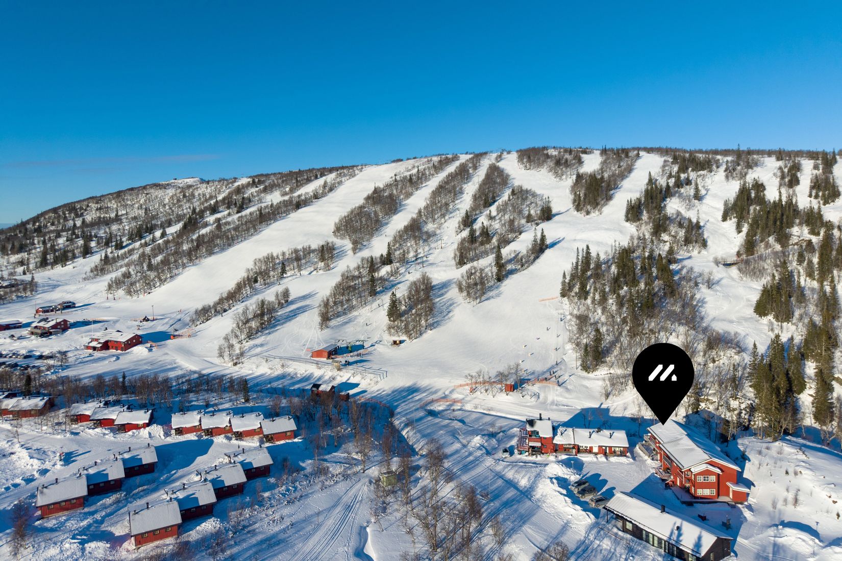 Radhus, Rundtjärnsvägen 14D, Storlien, Åre