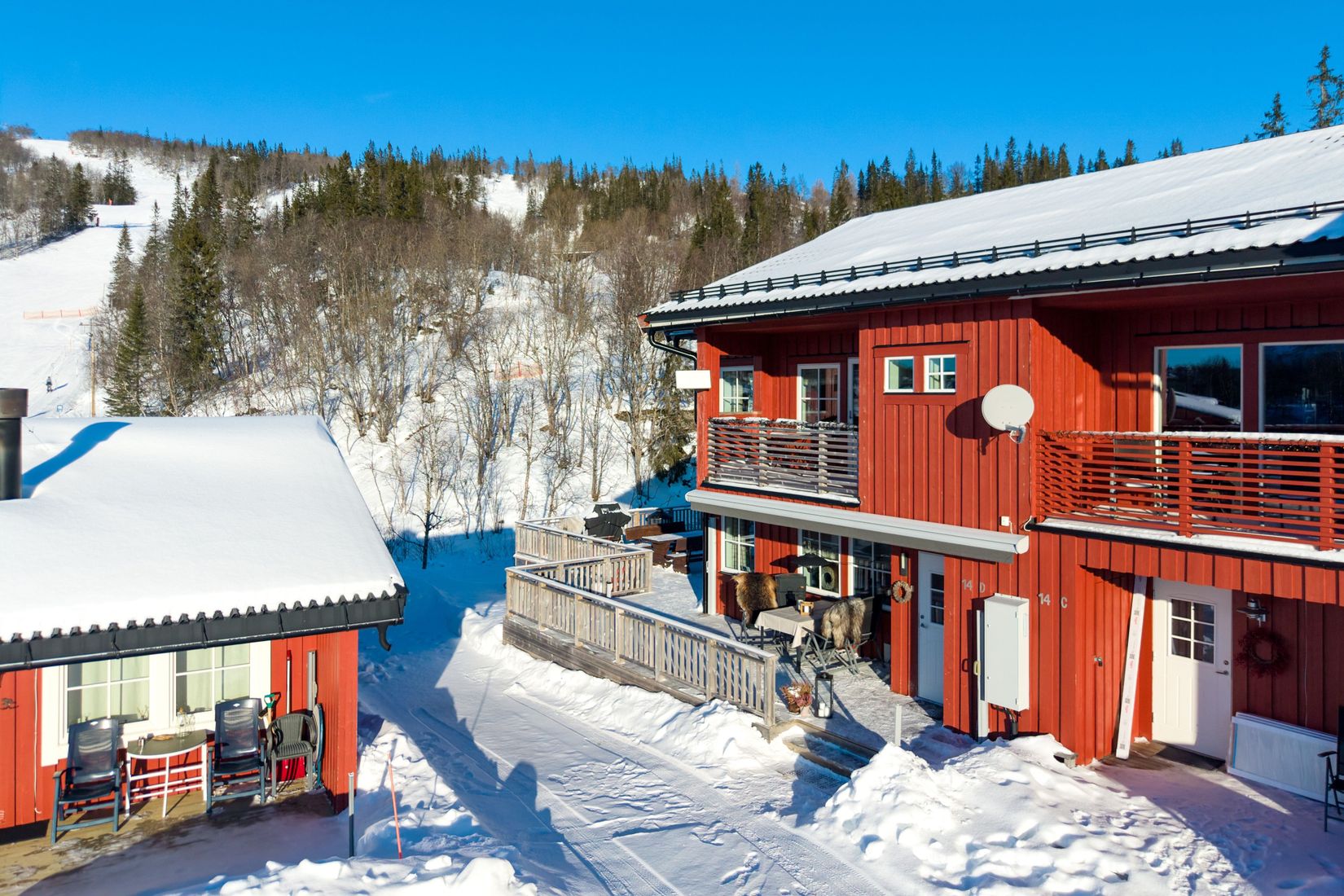 Radhus, Rundtjärnsvägen 14D, Storlien, Åre