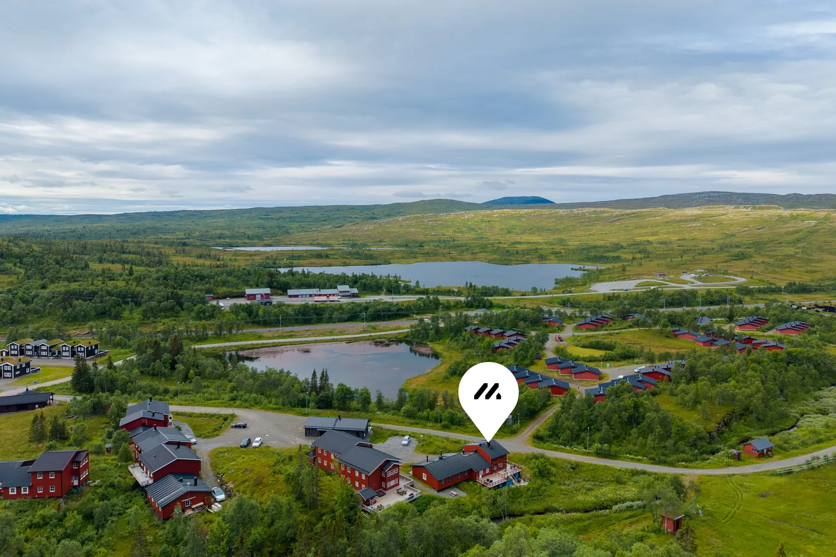 Radhus, Rundtjärnsvägen 14D, Storlien, Åre