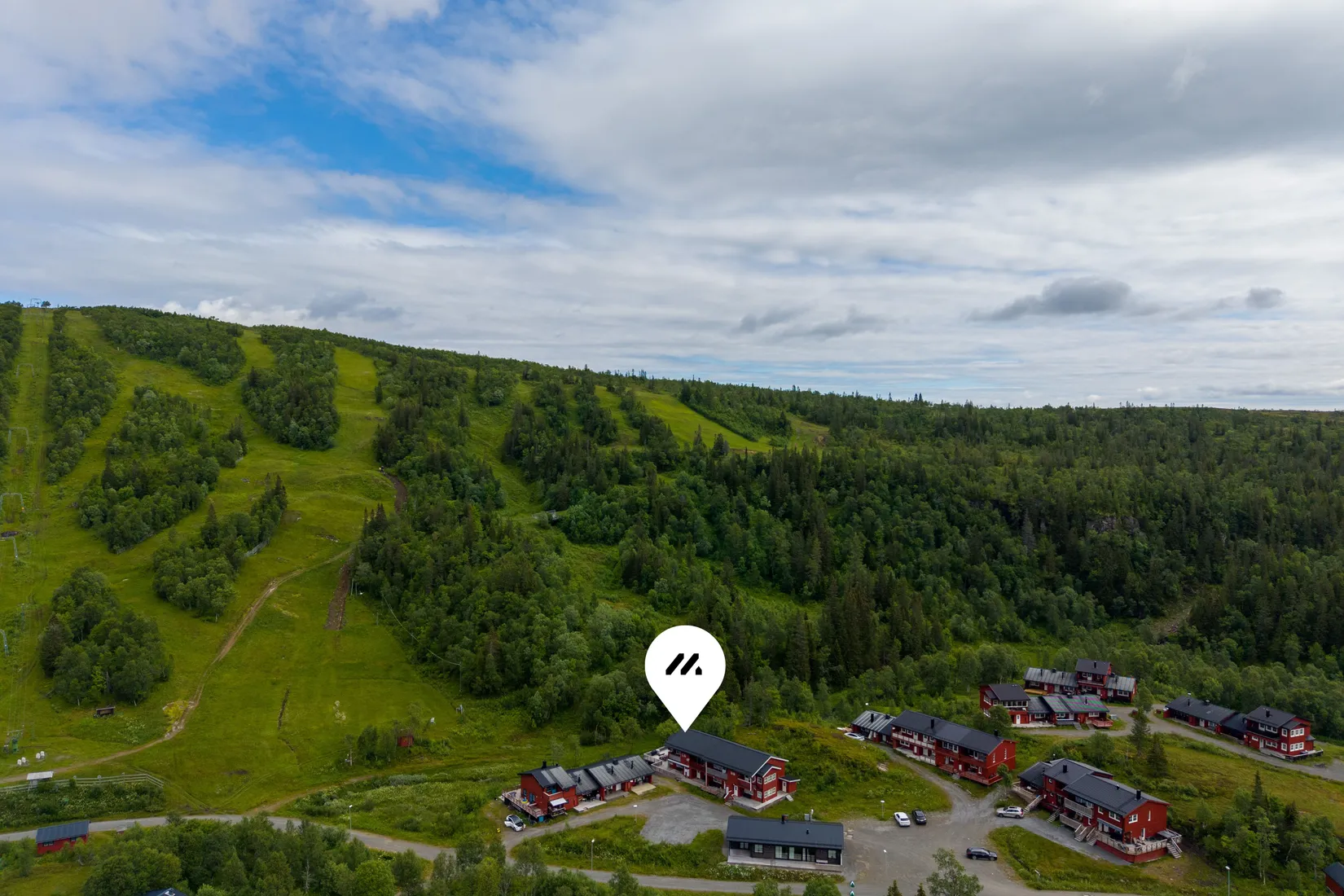 Radhus, Rundtjärnsvägen 14D, Storlien, Åre