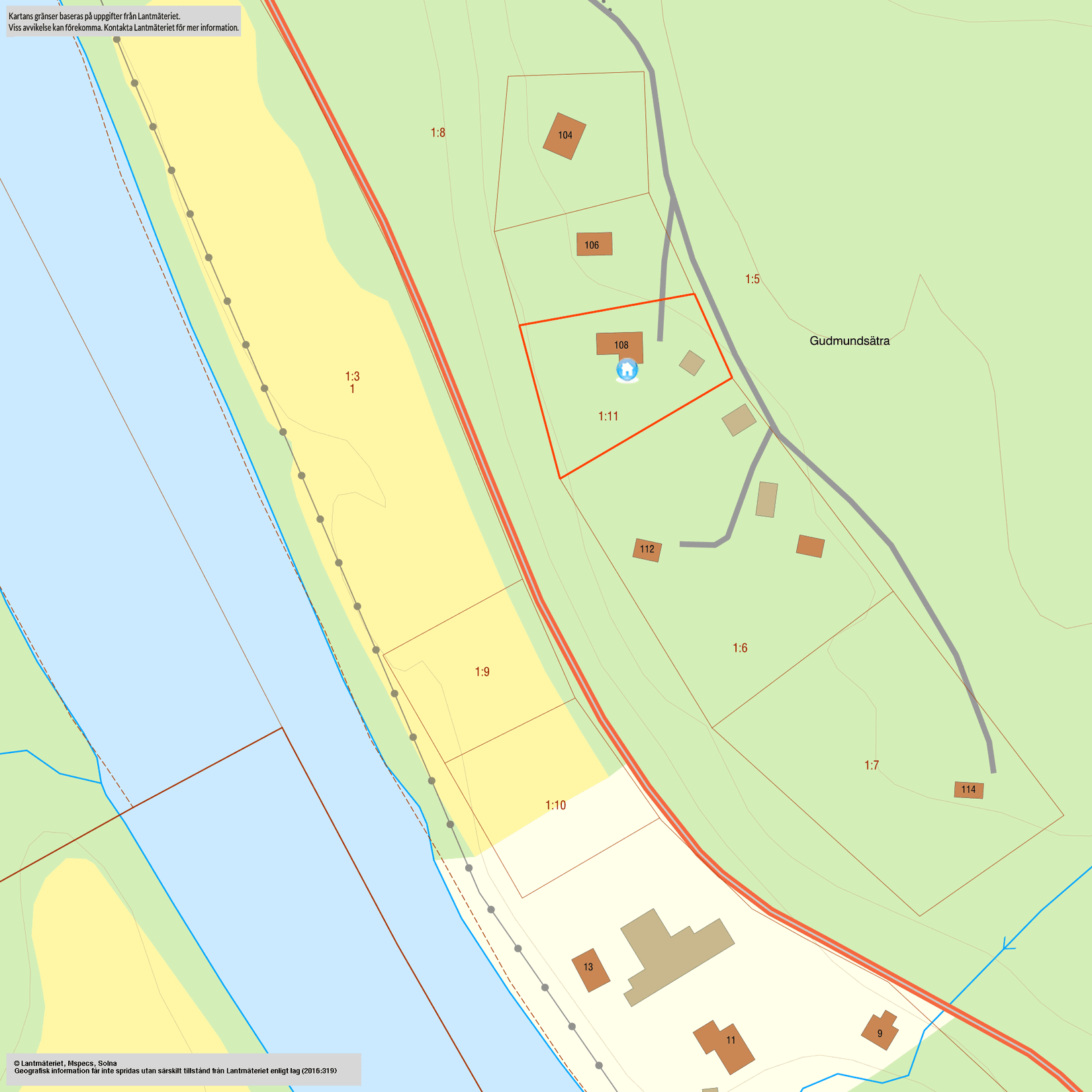 Fritidshus, Gudmundsätra 108, Gudmundsätra, Malung-Sälen