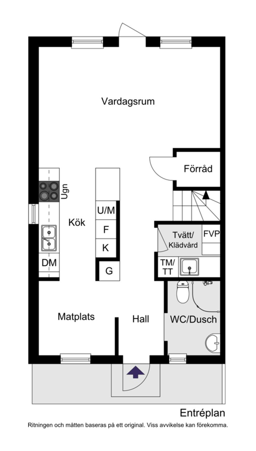 Bostadsrätt, Radhus, Ladugatan 19, Mariastaden, Helsingborg