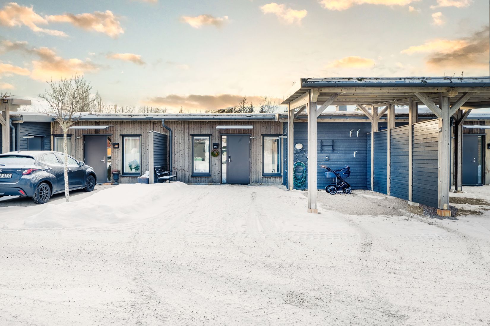 Bostadsrätt, Radhus, Geodetgatan 24C, Hemlingby, Gävle