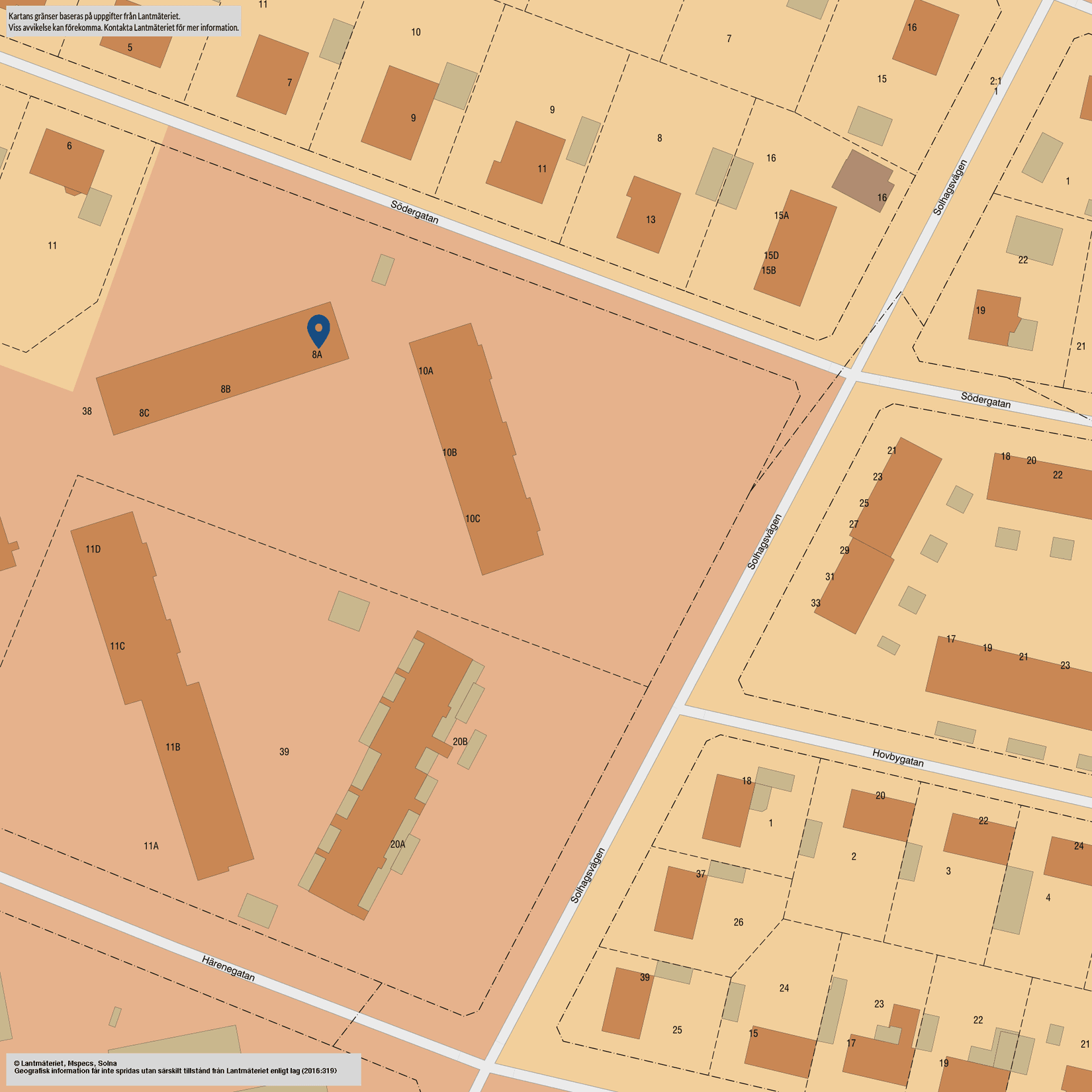 Bostadsrätt, Södergatan 8A, Gamla staden, Lidköping