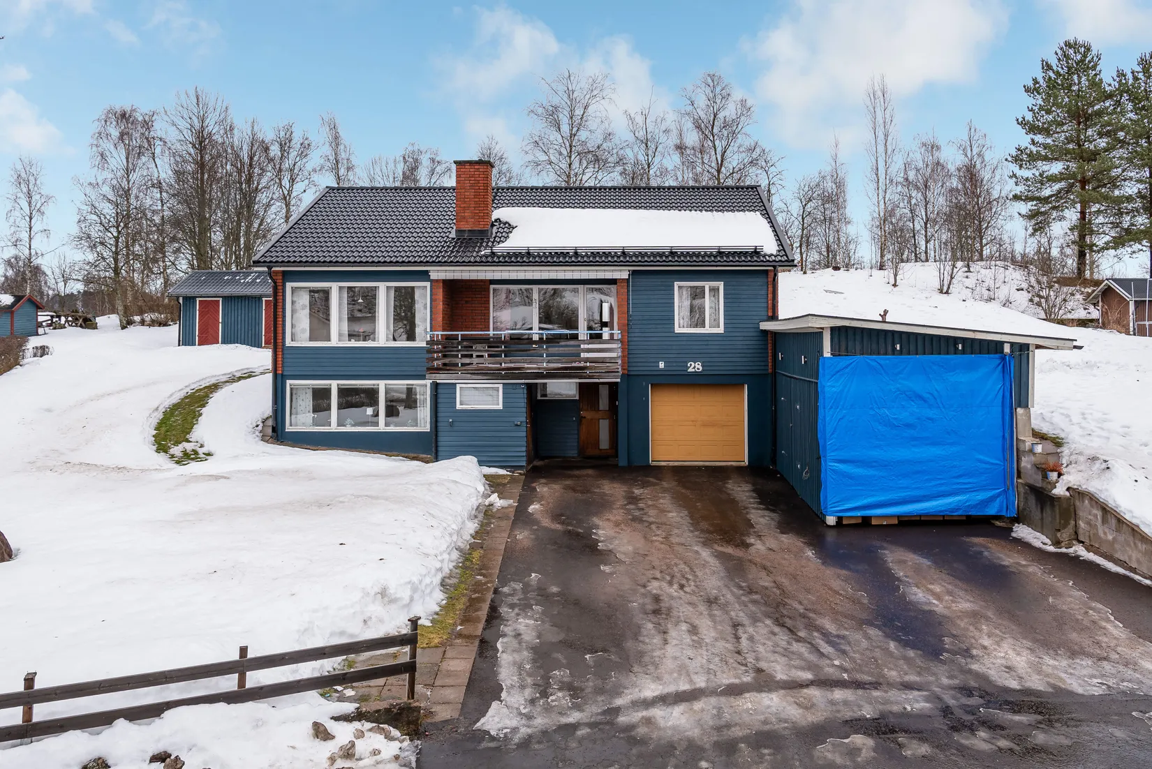 Villa, Berggårdsvägen 28, Torsby Centrum, Torsby