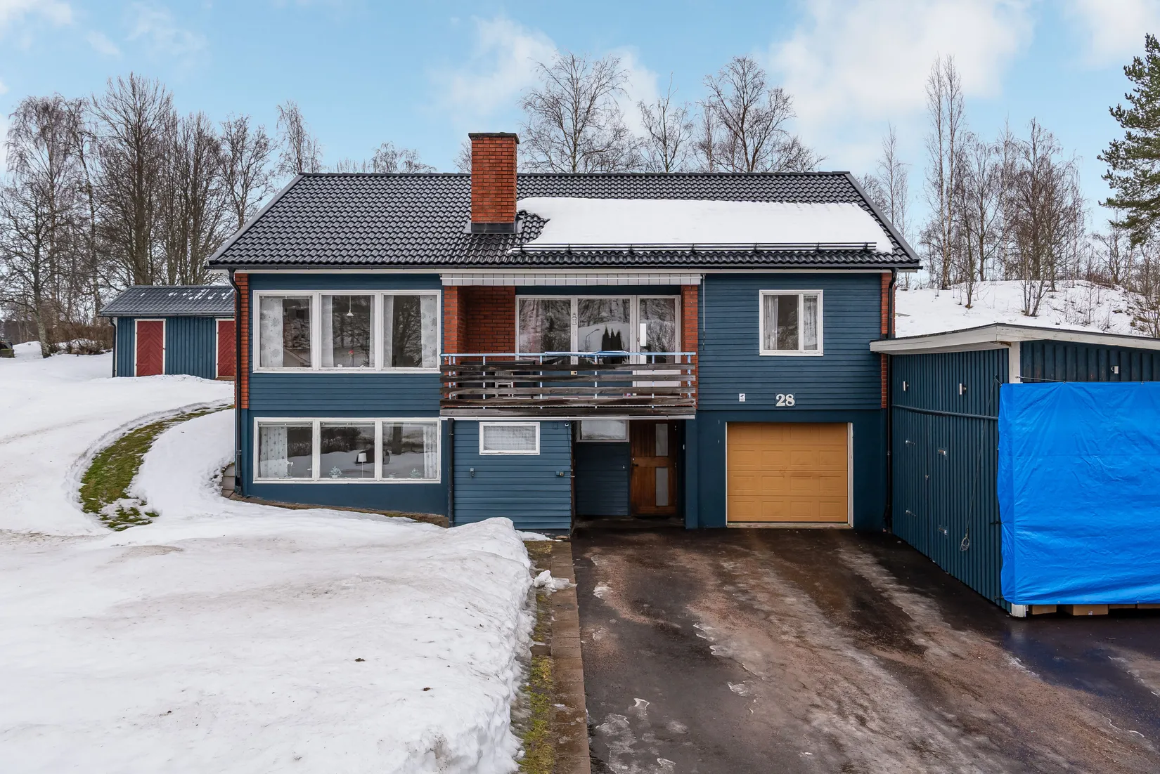 Villa, Berggårdsvägen 28, Torsby Centrum, Torsby