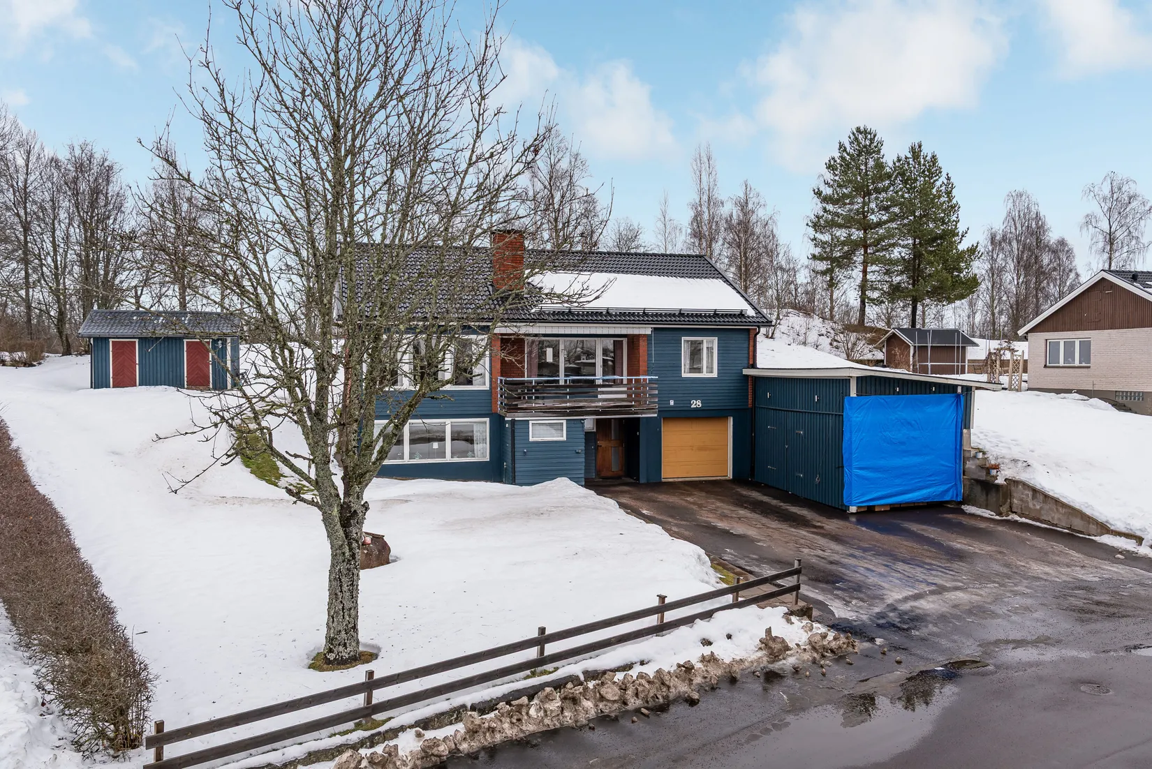 Villa, Berggårdsvägen 28, Torsby Centrum, Torsby