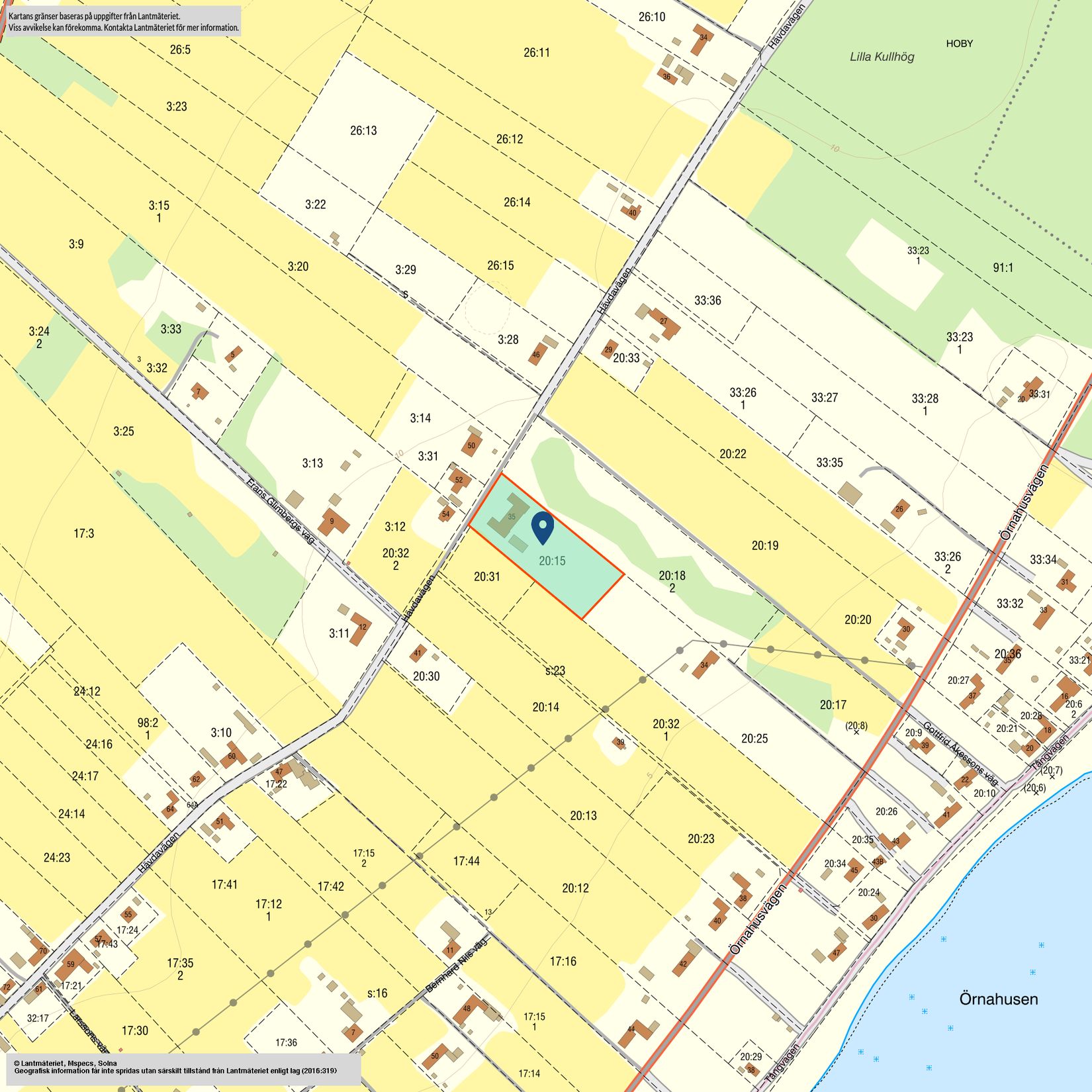 Villa, Hävdavägen 35, Örnahusen, Simrishamn