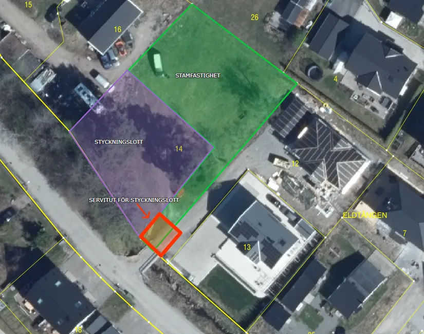 Tomt, Väsjövägen 3, Väsjön, Sollentuna