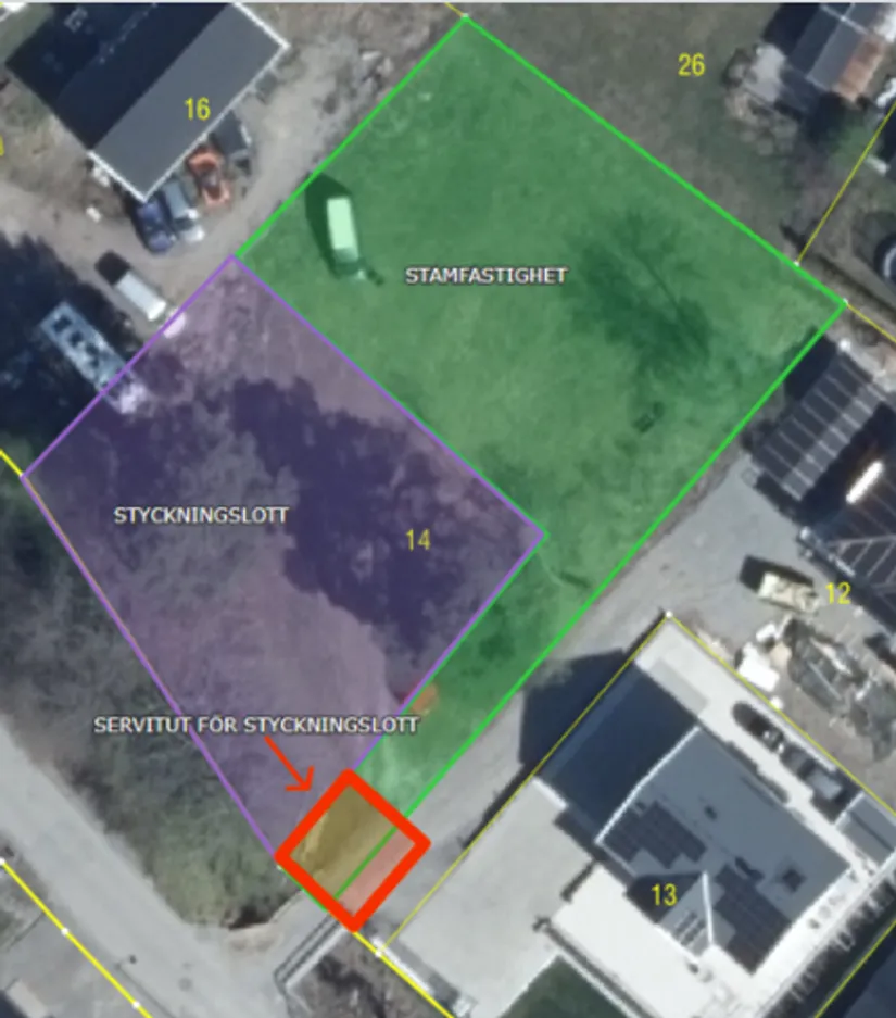 Tomt, Väsjövägen 3, Väsjön, Sollentuna