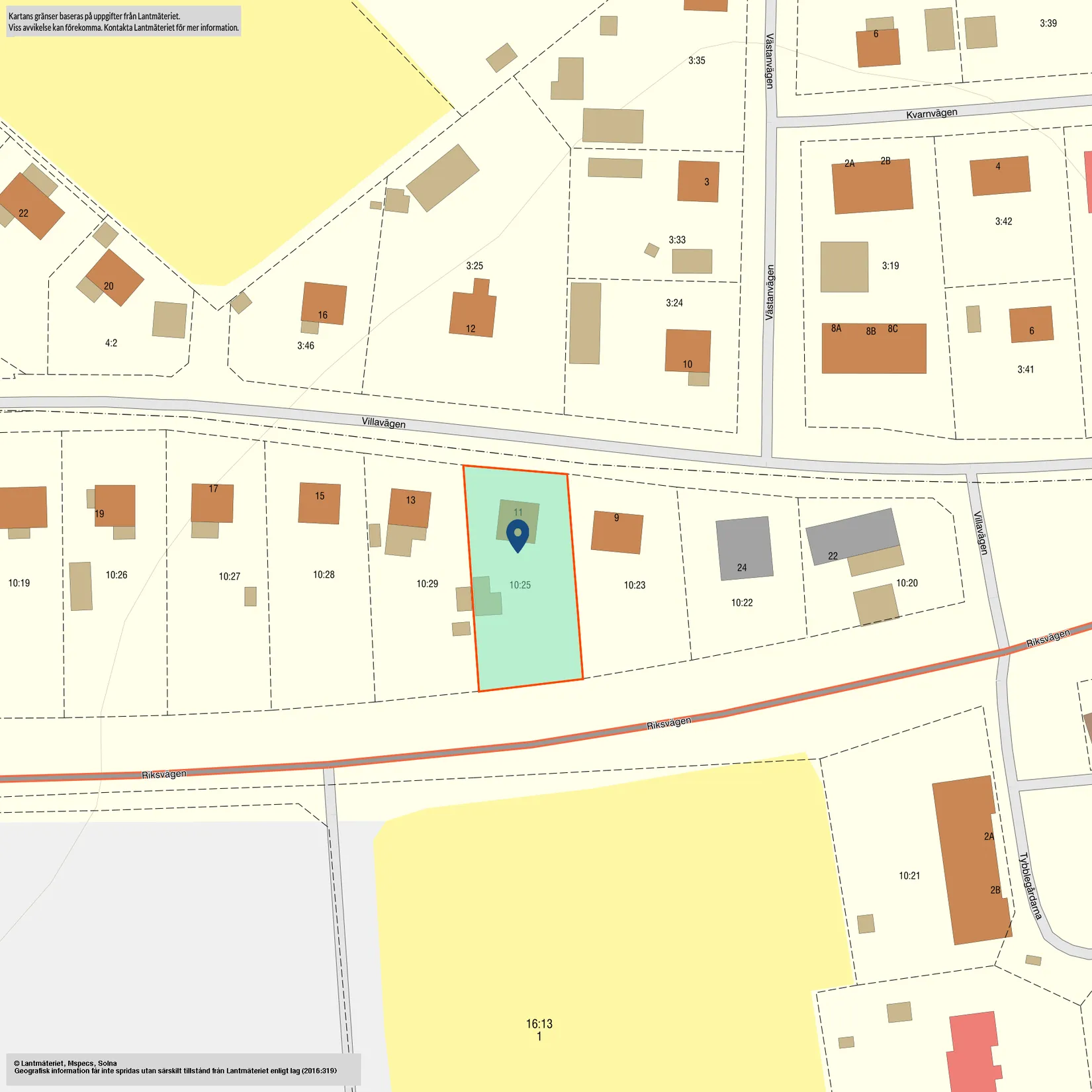 Villa, Villavägen 11, Jönåker, Nyköping