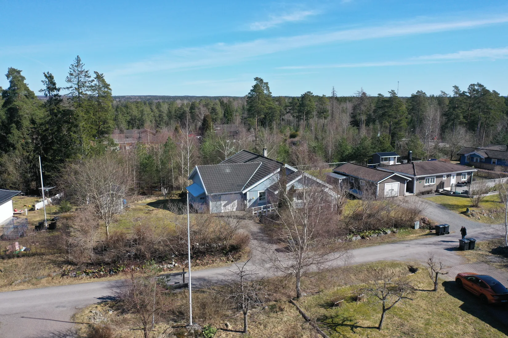 Villa, Nunnavägen 6, Skokloster/Slottsskogen, Håbo