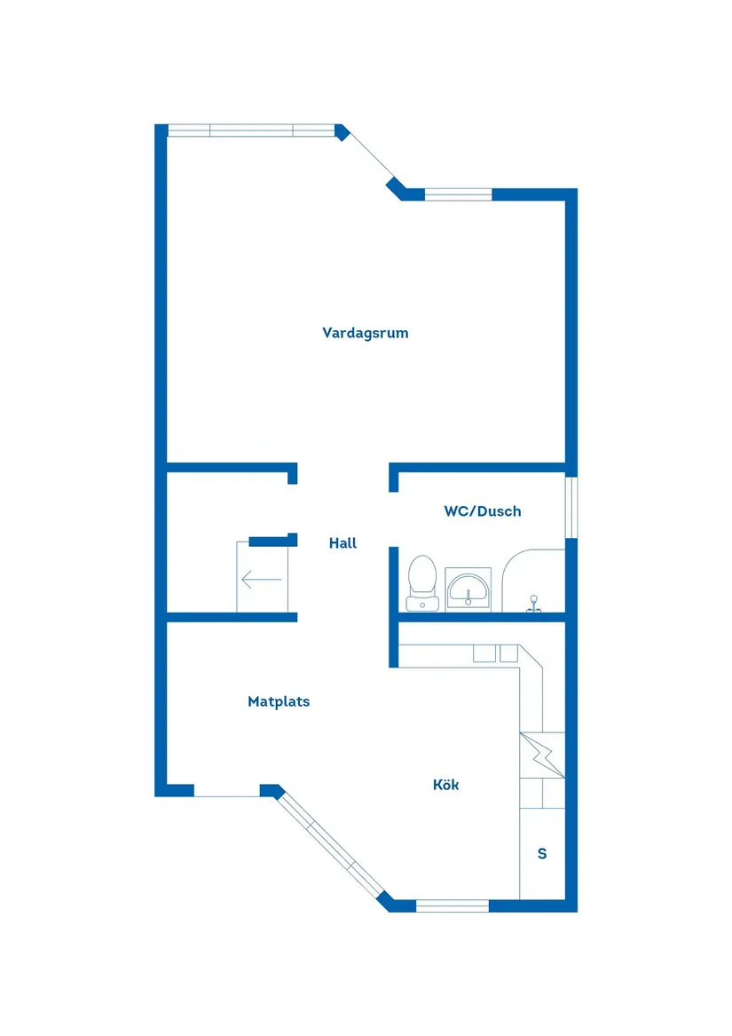 Bostadsrätt, Laxgången 56C, Stigsgård, Gävle