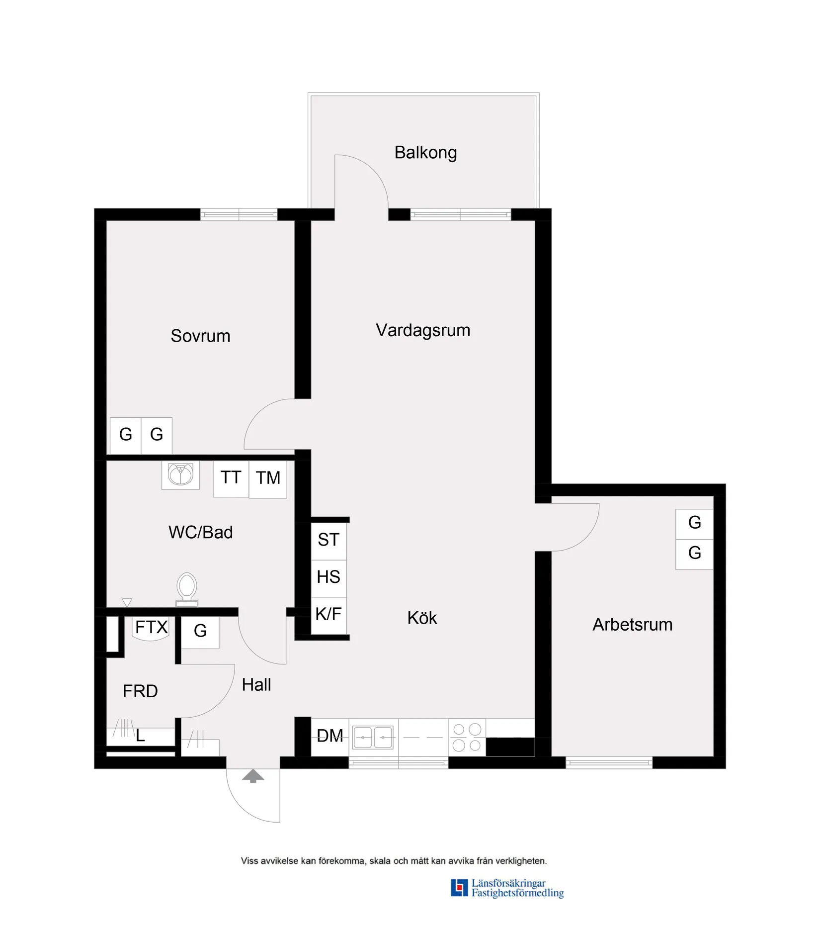 Bostadsrätt, Vällstavägen 16, Eds Allé, Upplands Väsby