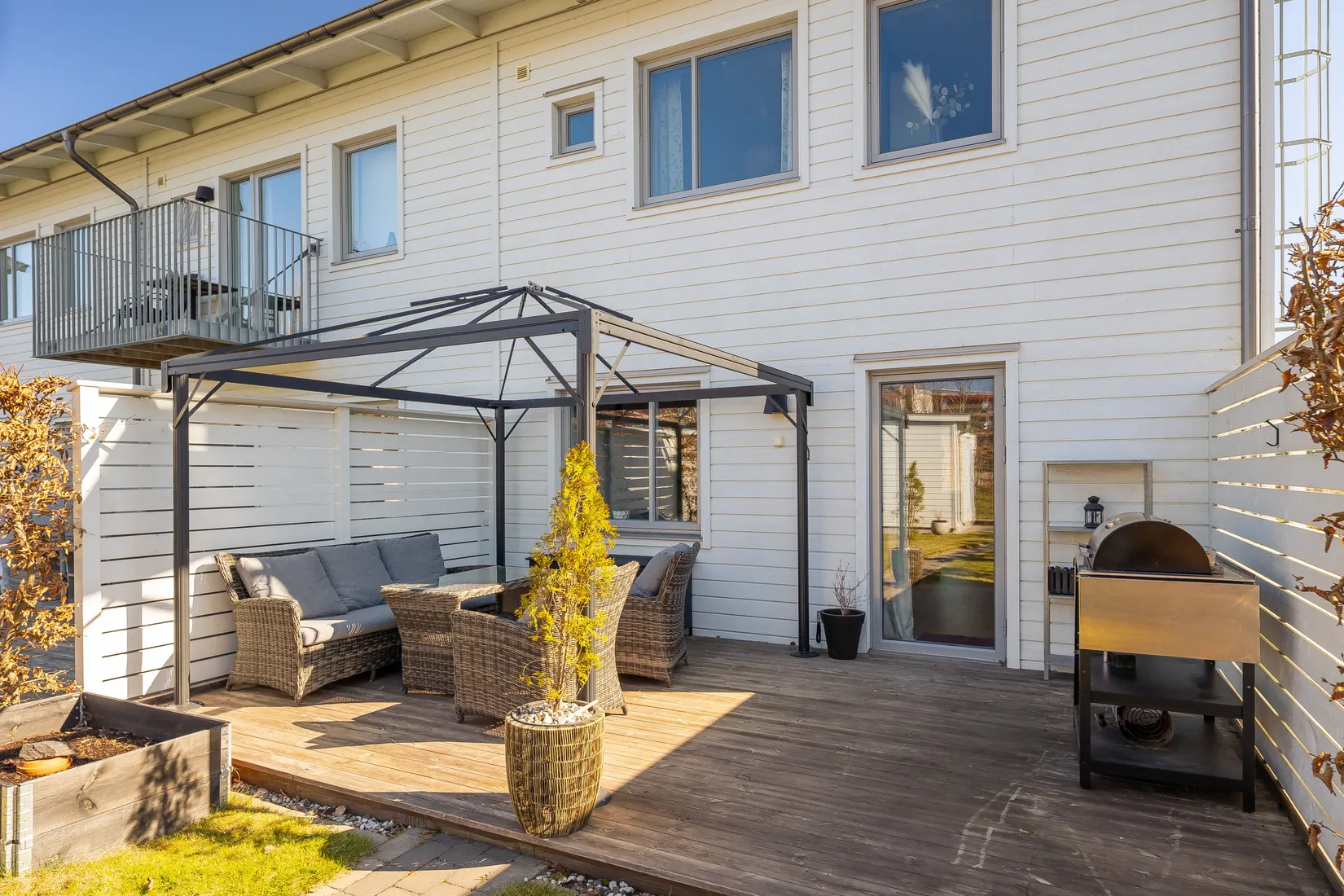 Bostadsrätt, Radhus, Hägnadsgatan 17A, Trädgårdsstaden, Skövde