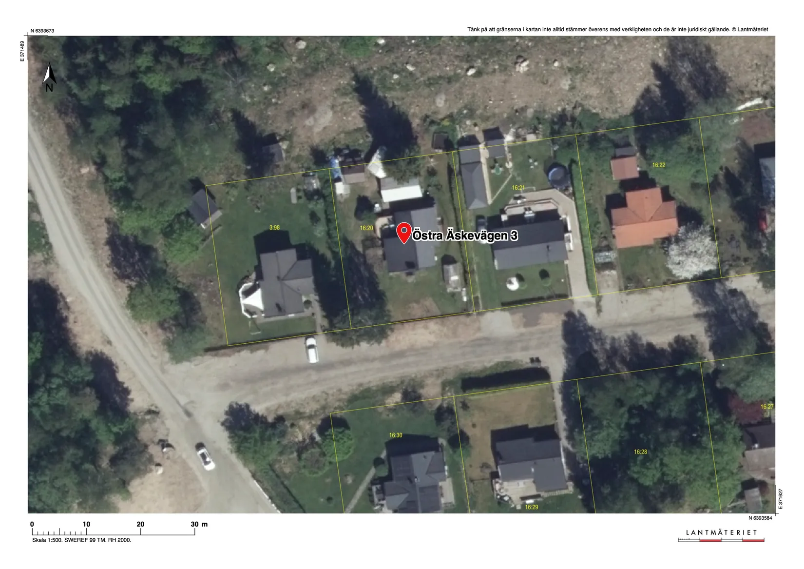 Villa, Östra Äskevägen 3, Bosnäs, Borås