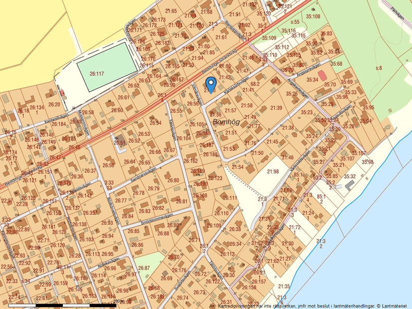 Villa, Kärleksörtsvägen 10, Beddingestrand, Trelleborg