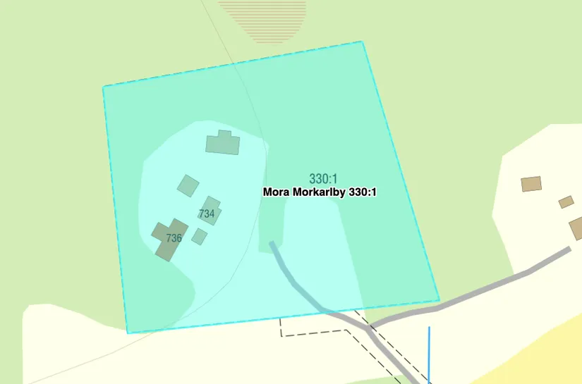 Villa, Södra Selbäck 734, Mora