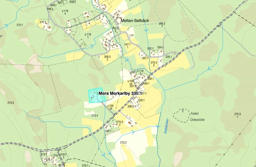 Villa, Södra Selbäck 734, Mora