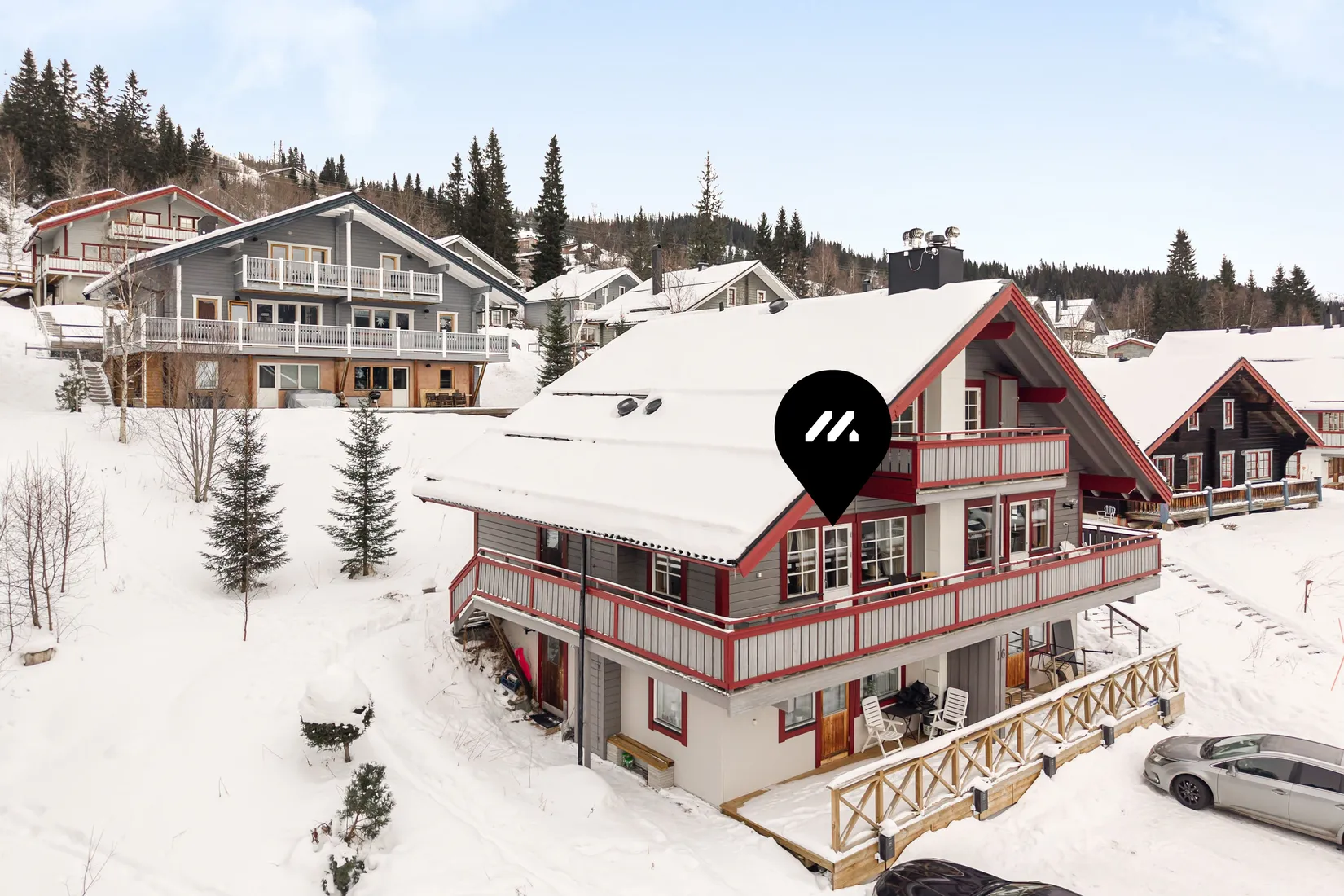 Bostadsrätt, Tegefjäll Nedre Alpen 16B, Tegefjäll, Åre