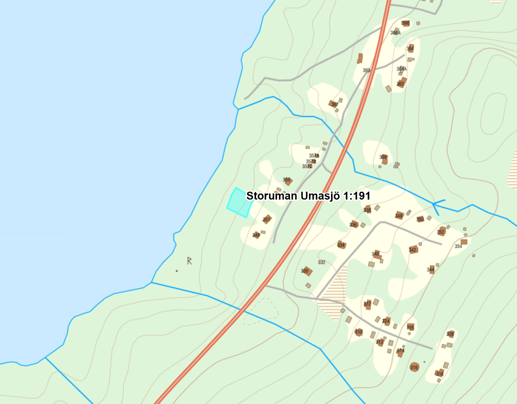 Tomt, Rukko Umasjö, Överuman, Storuman