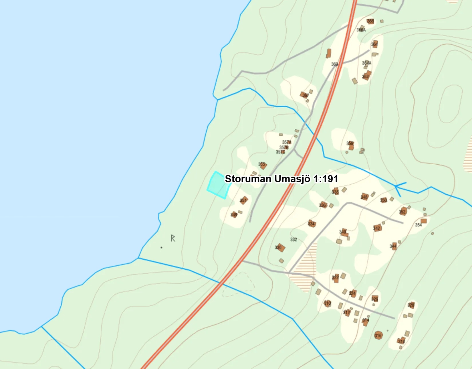 Tomt, Rukko Umasjö, Överuman, Storuman