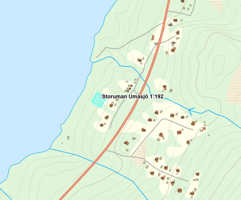 Tomt, Rukko Umasjö, Överuman, Storuman