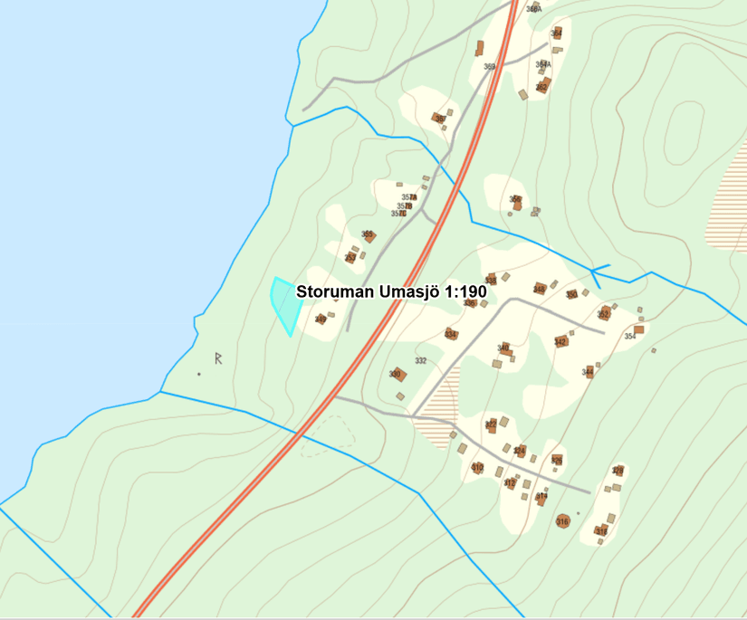 Tomt, Rukko Umasjö, Överuman, Storuman
