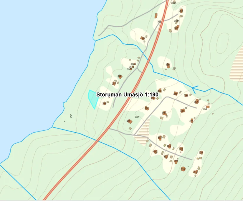 Tomt, Rukko Umasjö, Överuman, Storuman