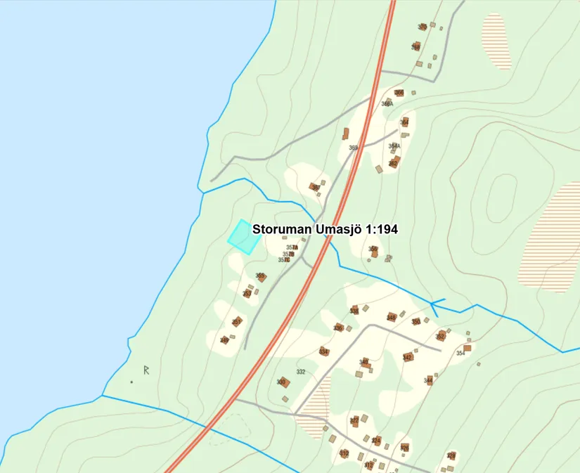 Tomt, Rukko Umasjö, Överuman, Storuman