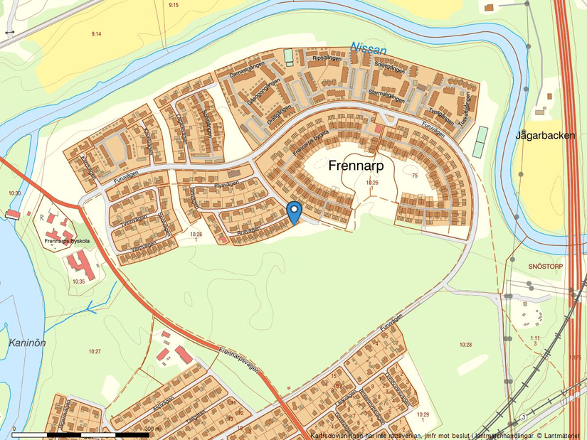 Villa, Rullvägen 1, Frennarp, Halmstad