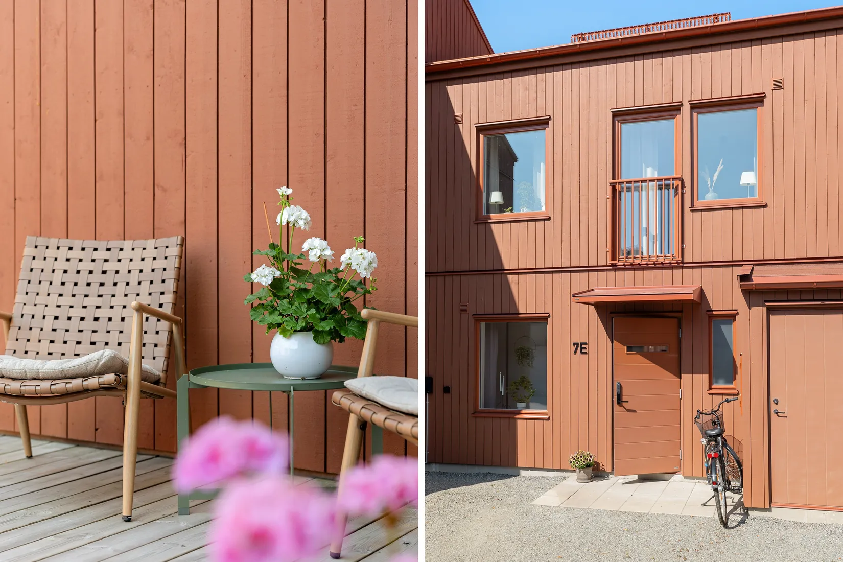 Radhus, Friluftsvägen 7E, Gamla Nynäs, Enköping
