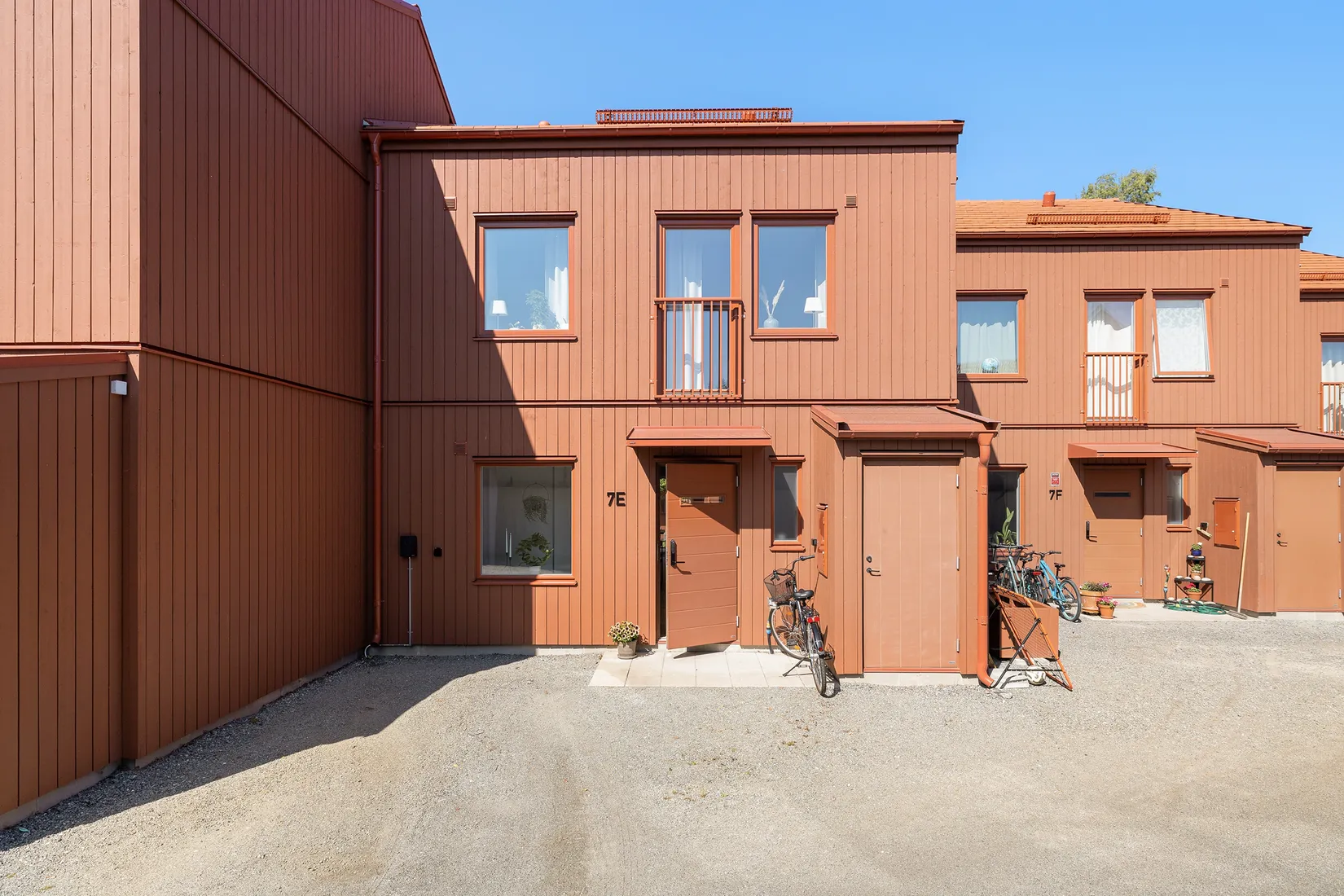 Radhus, Friluftsvägen 7E, Gamla Nynäs, Enköping