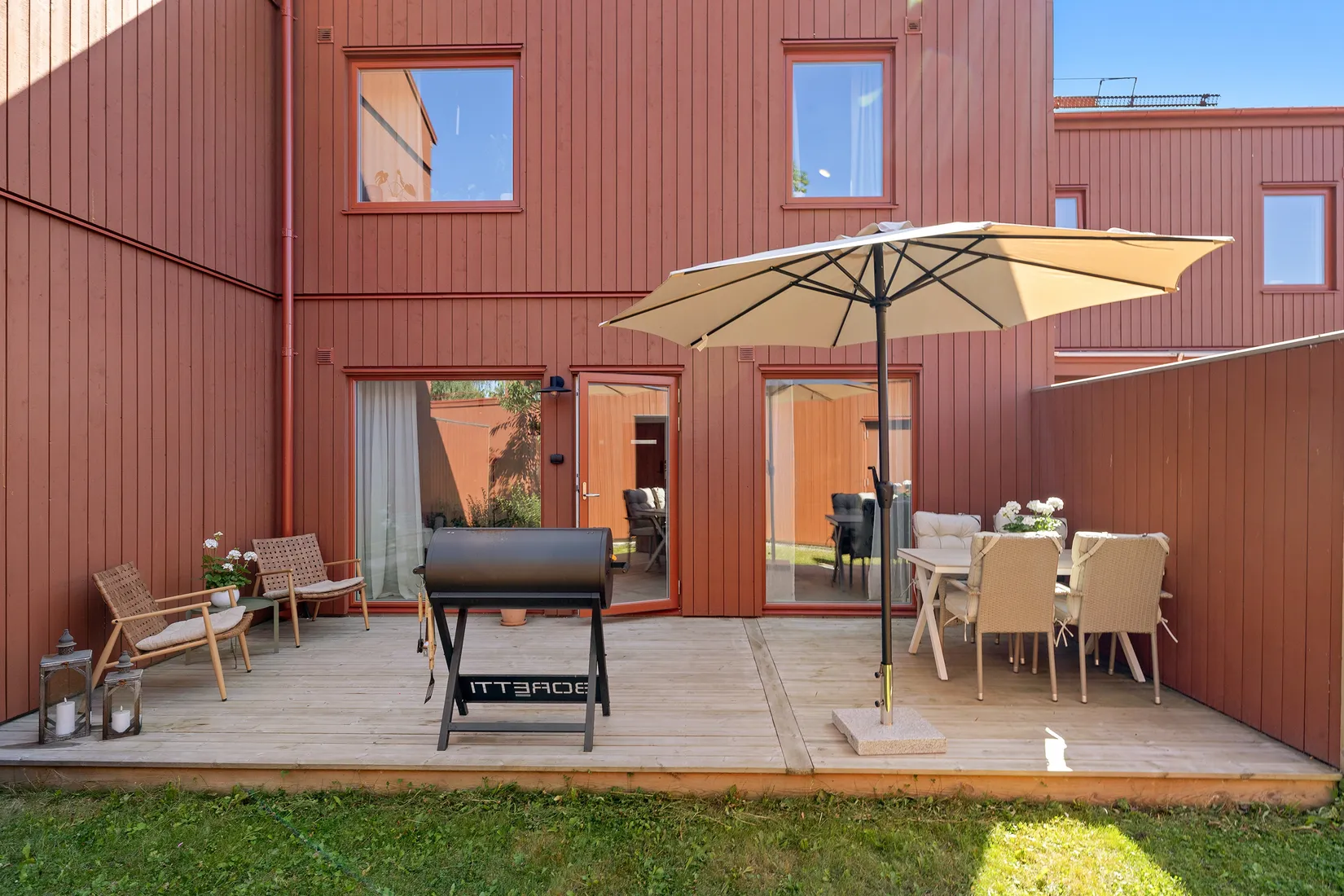 Radhus, Friluftsvägen 7E, Gamla Nynäs, Enköping