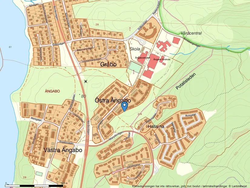 Villa, Radhus, Odengatan 51, Östra Ängabo, Alingsås