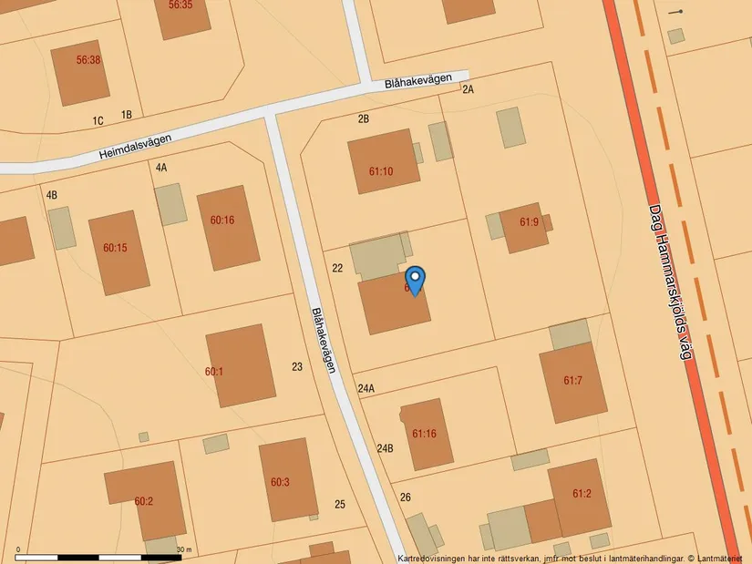 Villa, Blåhakevägen 22, Sunnersta, Uppsala