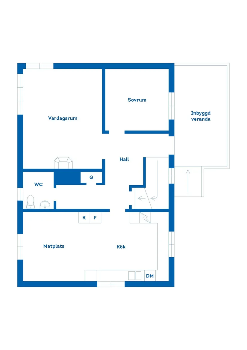 Villa, Vadsbogatan 17, Töreboda