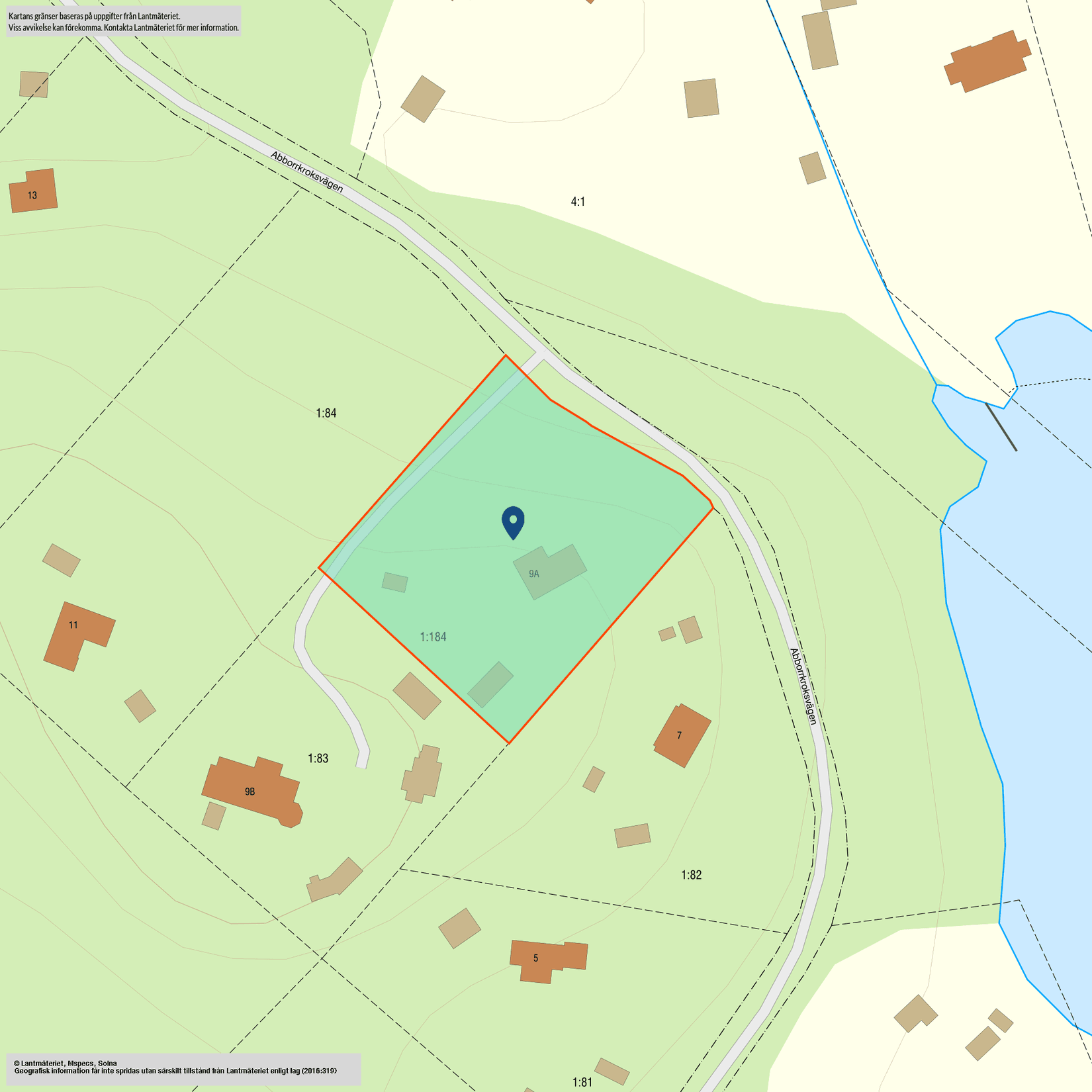 Fritidshus, Abborrkroksvägen 9A, Aborrkroken, Överby, Värmdö