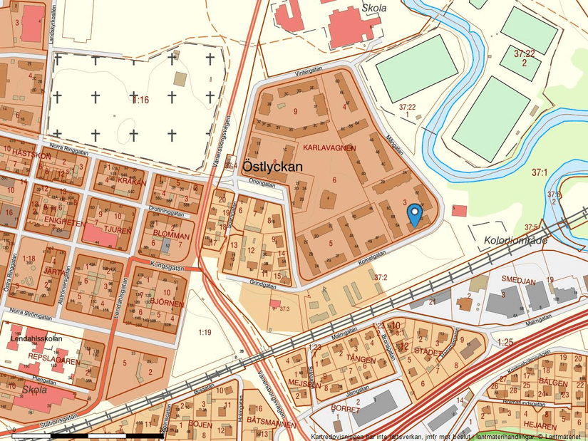 Bostadsrätt, Kometgatan 6H, Östlyckan, Alingsås