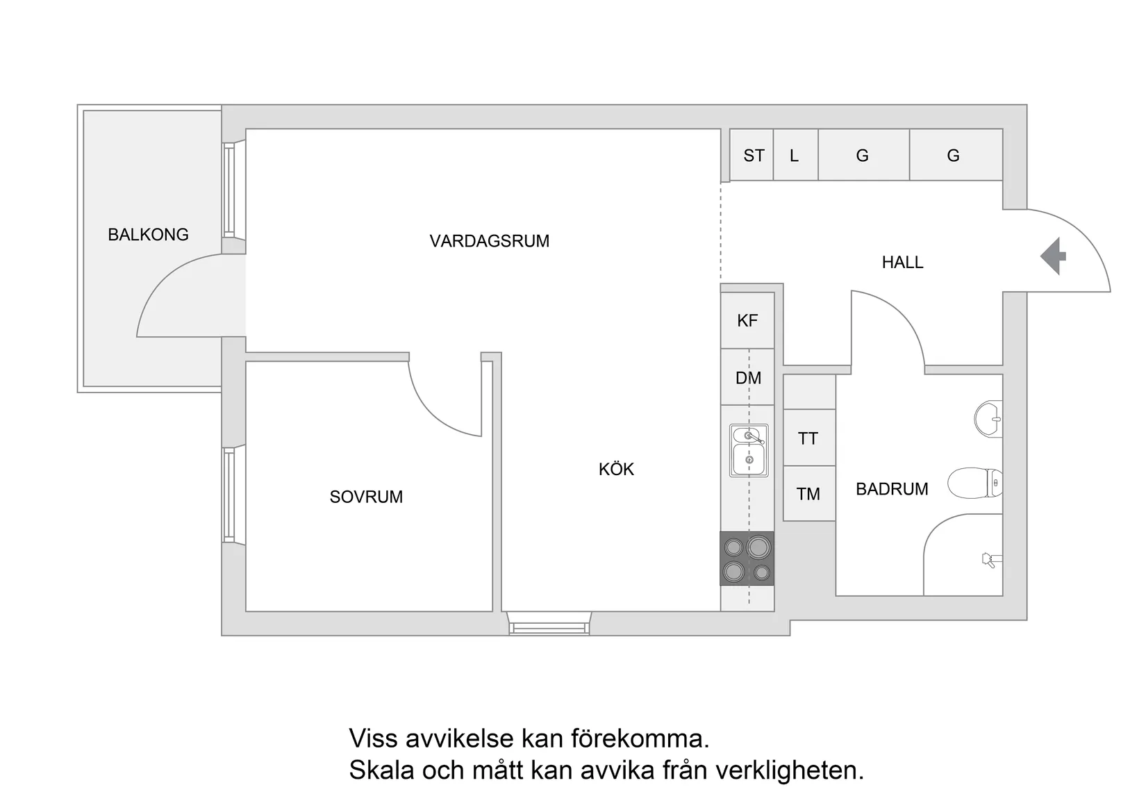 Bostadsrätt, Ladugårdsgatan 4, Ursvik, Sundbyberg