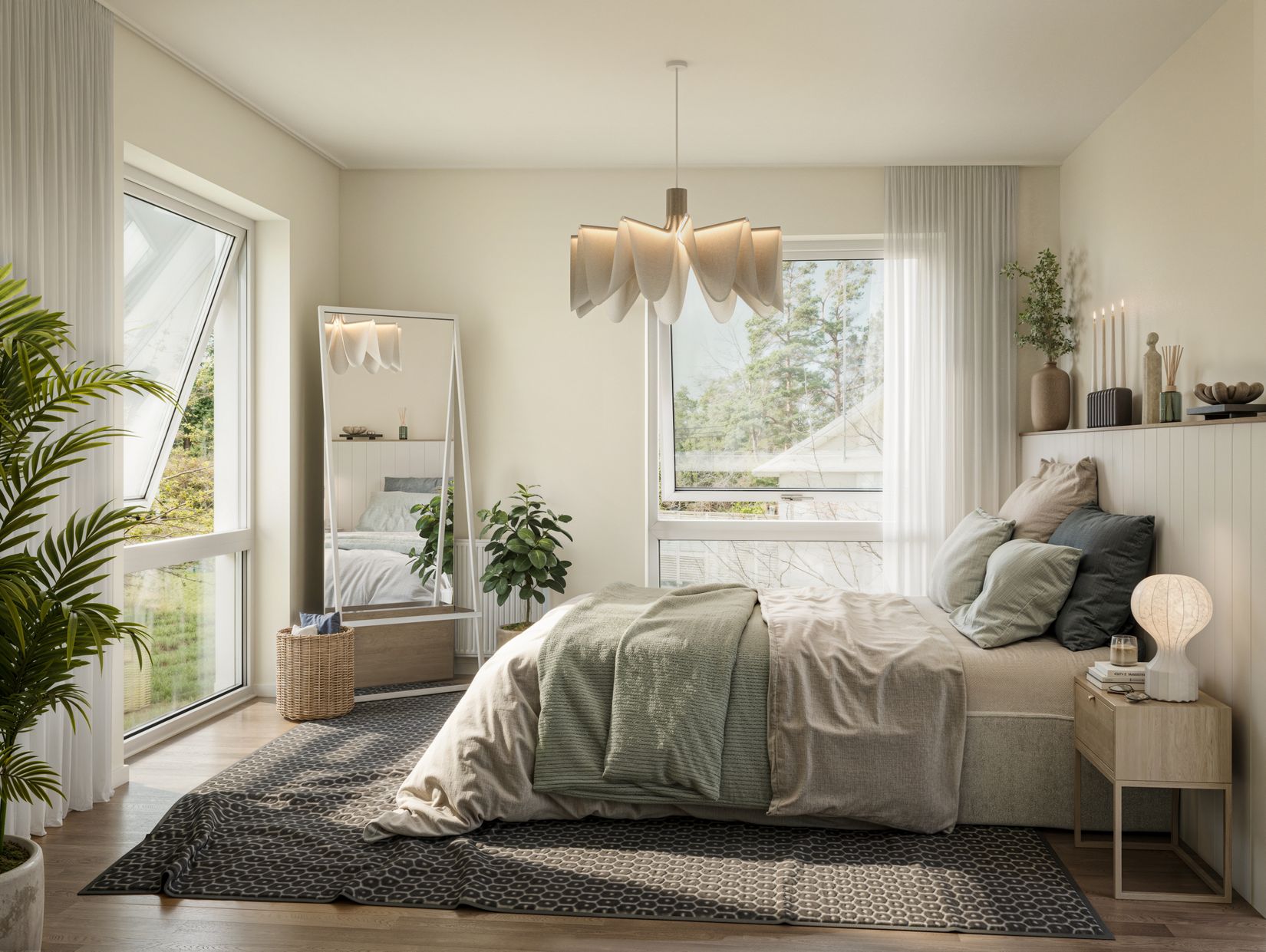 Radhus, Baggensviksvägen/Persvägen, Gustavsvik, Nacka