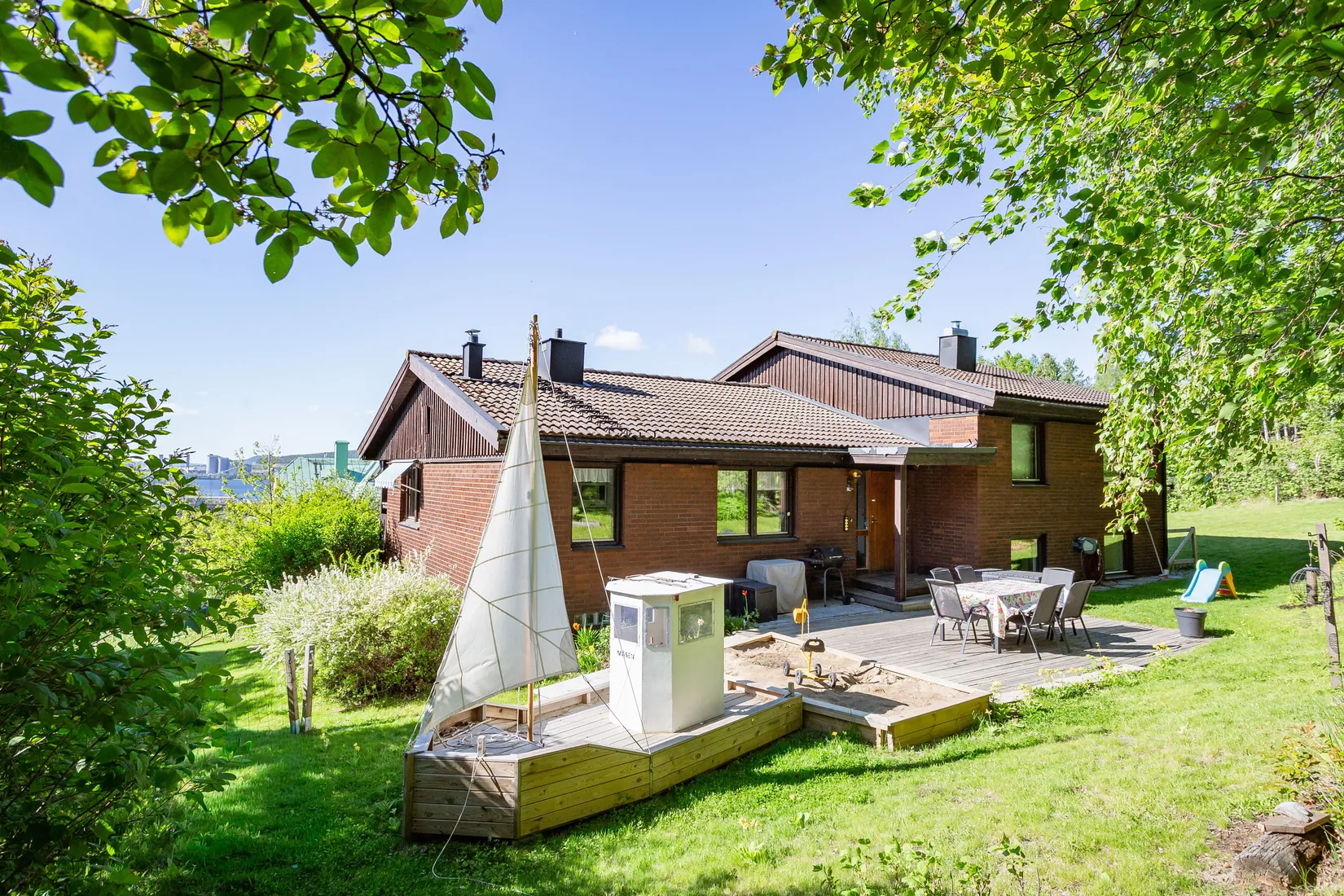 Villa, Måsgatan 15, Petersvik, Sundsvall