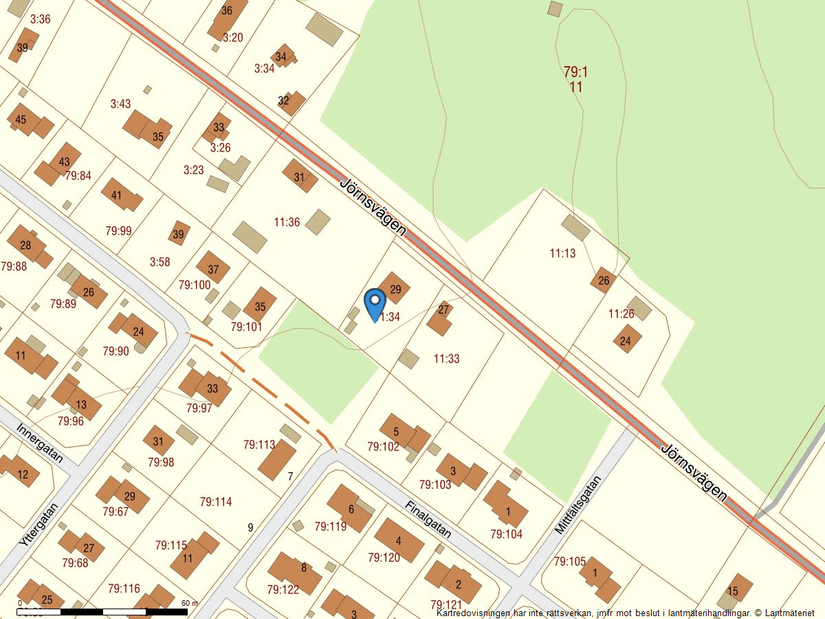 Villa, Jörnsvägen 29, Ersmark, Skellefteå