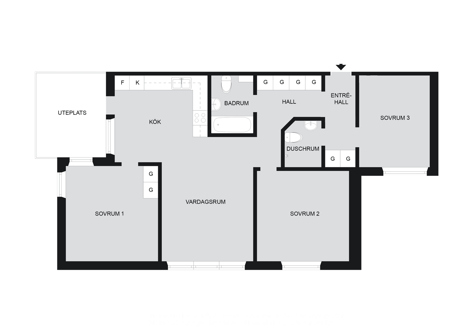 Bostadsrätt, Gribbylunds Torg 1A, Gribbylund, Täby