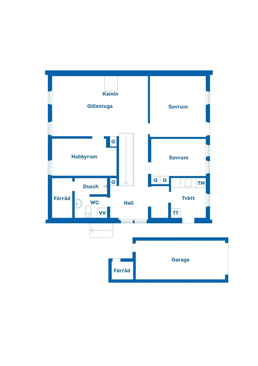 Villa, Södra Sjömossegatan 9, Kisa, Kinda