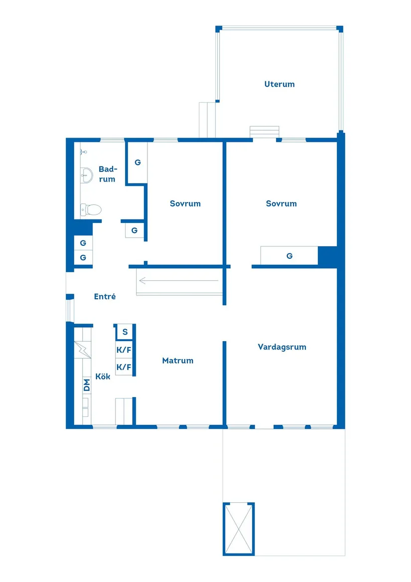 Villa, Södra Sjömossegatan 9, Kisa, Kinda