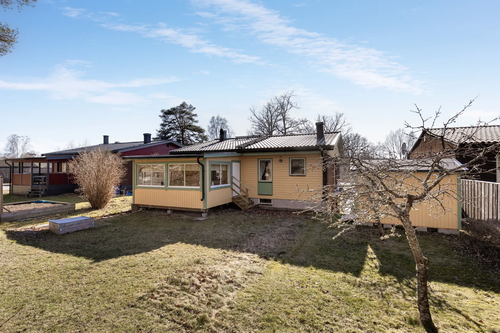 Villa, Södra Sjömossegatan 9, Kisa, Kinda