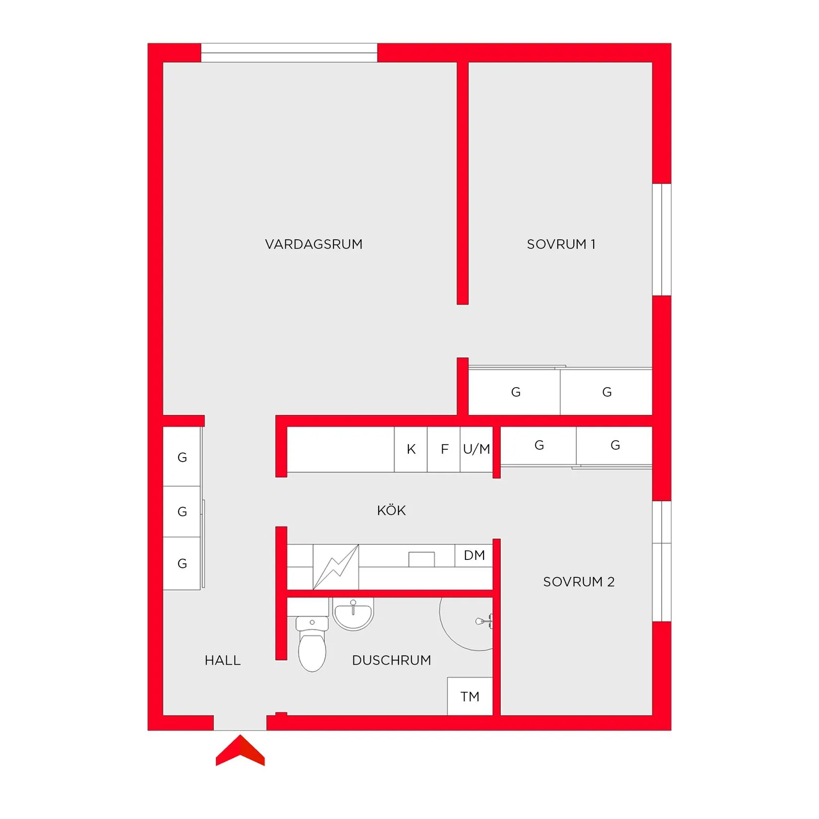 Bostadsrätt, Rullstensvägen 23C, Sandared, Borås